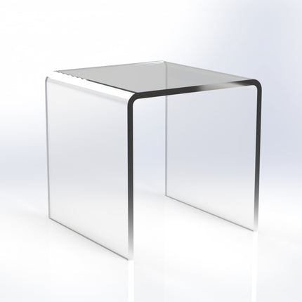 Heavy Duty Acrylic Pedestal Riser Stand - 5"x5"
