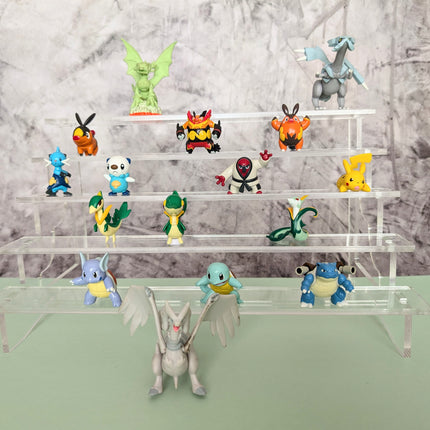 5 Steps Acrylic Display Stand 15"W x 8"D x 7.5"H Made in Minnesota