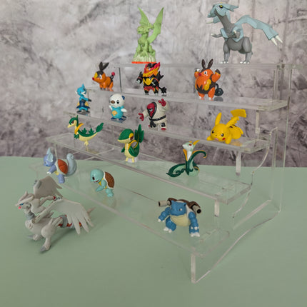 5 Steps Acrylic Display Stand 15"W x 8"D x 7.5"H Made in Minnesota