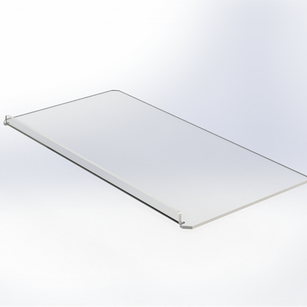 STRONG MILSBO TALL Acrylic replacement shelf 26"x13.25"x1/4" thick