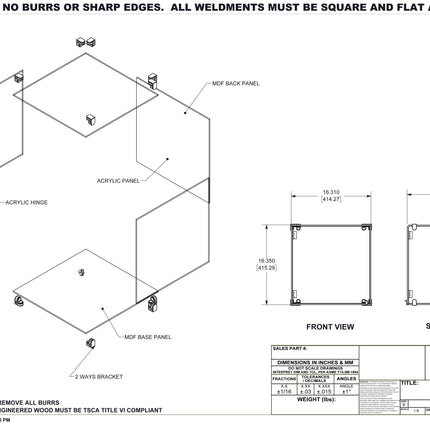 The Single Cabinet SCube System - Customize-able