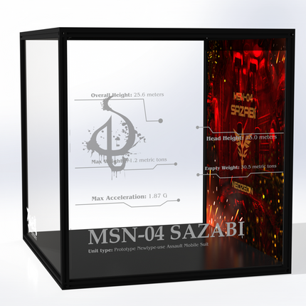MS SAZABI DISPLAY CASE
