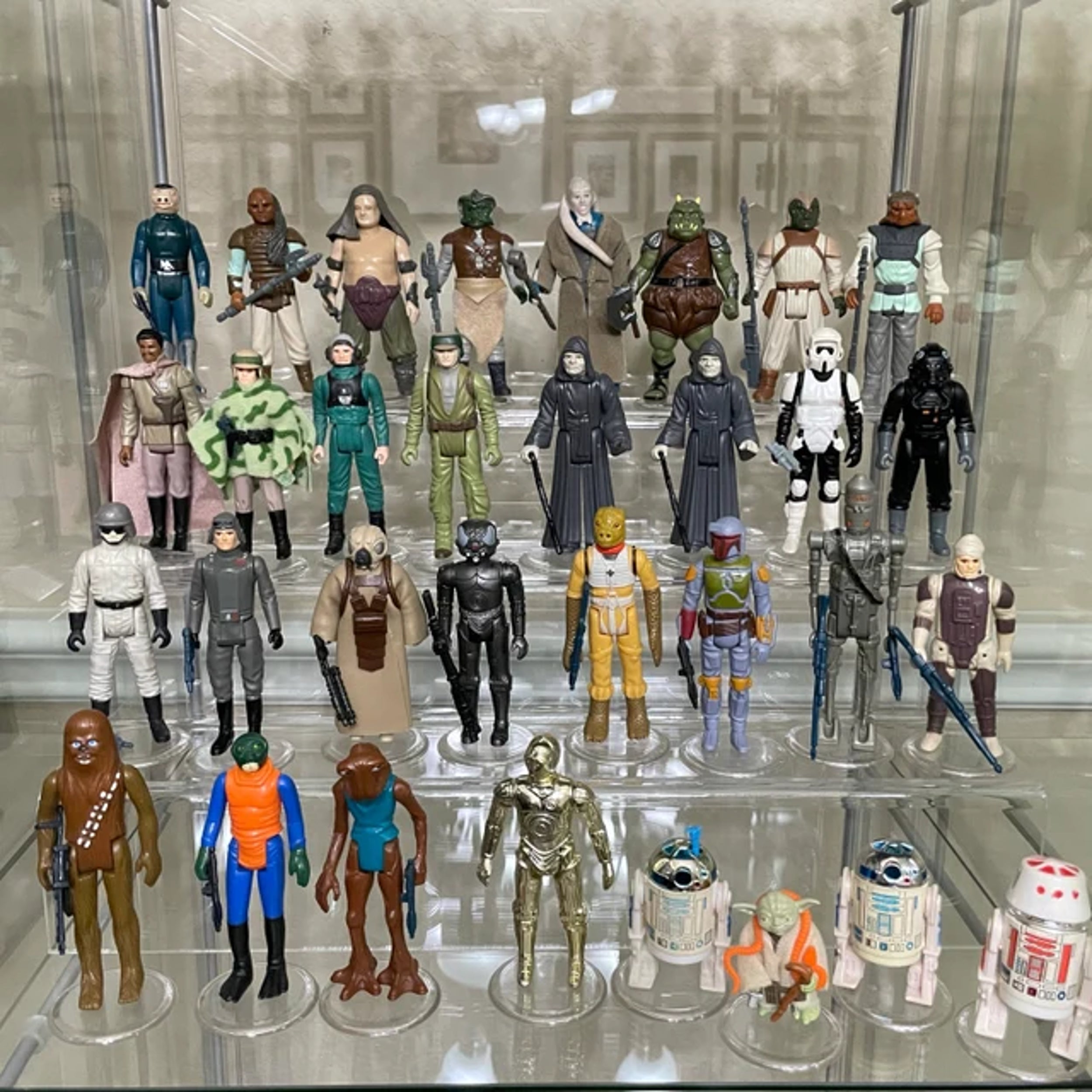 15in Wide Acrylic Riser Display Stand - 3 Tiers – sfixture