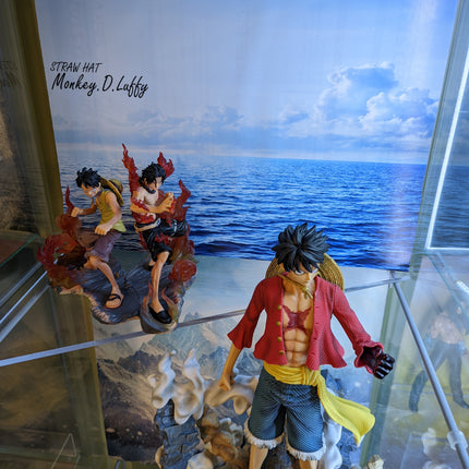Angled Acrylic Replacement Shelf for Ikea Cabinet - Detolf - 0.25" thick