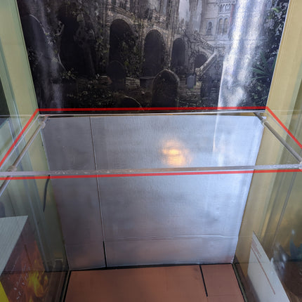 Acrylic Replacement Shelf for Ikea Cabinet - Detolf - 5"x15"x0.25"