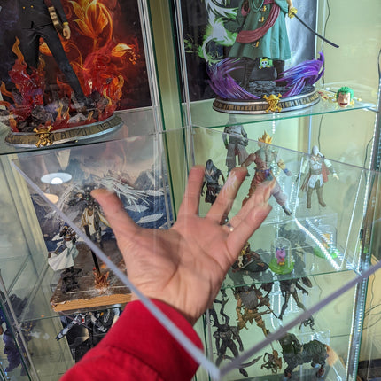 Acrylic Replacement Shelf for Ikea Cabinet - Detolf - 11.5"x15"x0.25"